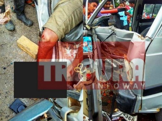 Man critically injured in accident : referred to GB Man critically injured in accident : referred to GB